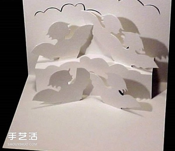 The method of making three-dimensional angel greeting cards is most suitable for teachers and doctors