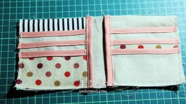 How to make a small zipper wallet, DIY wallet with card holder function tutorial