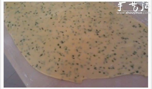 DIY production of handmade gourmet scallion pancakes