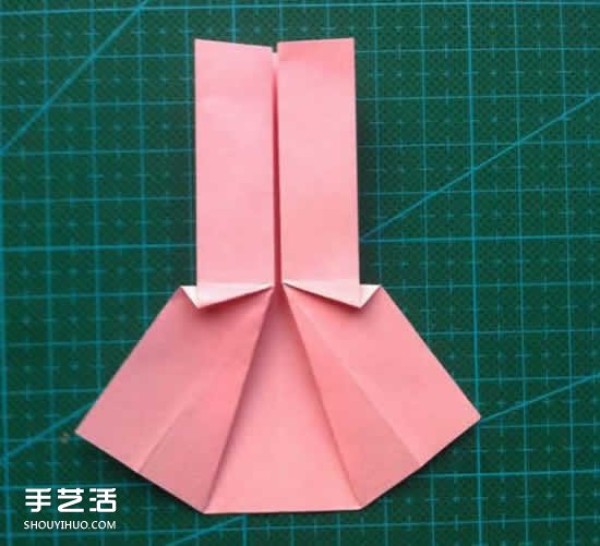 Childrens Origami Skirt Illustrated Tutorial How to Fold a Simple Little Skirt