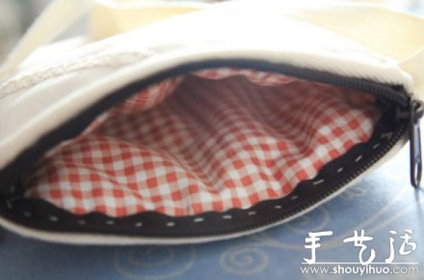 Tutorial of DIY personalized camera bag handmade of non-woven fabric