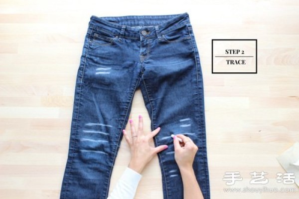 How to distress jeans in an easy way to distress jeans