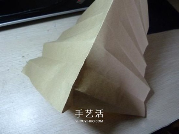 Creative paper lampshade origami method and beautiful lampshade folding diagram and diagram