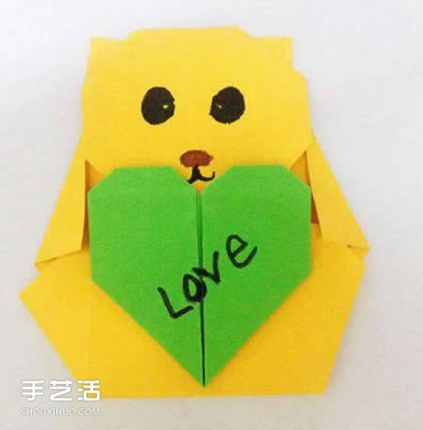 Bear Origami Illustrated Tutorial: Steps to Fold the Lovely Little Bear