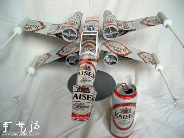 Beer Can DIY to Make X-Wing Fighter