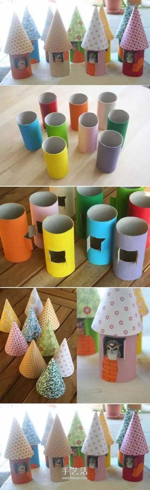 A simple and environmentally friendly small-scale production of toilet paper rolls by children and their waste utilization