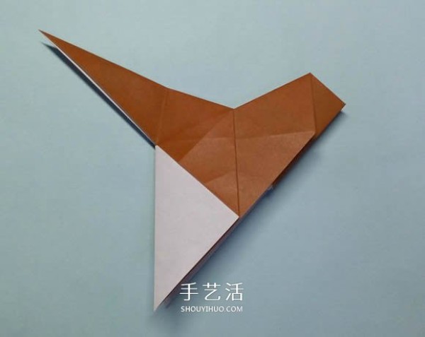 How to fold an origami hen with illustrations and steps of folding a hen