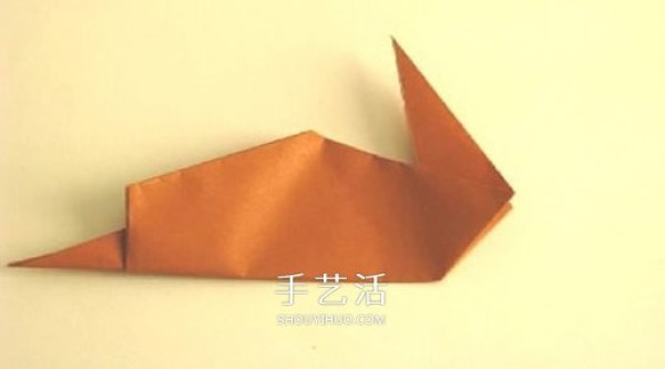 Cute little snail folding illustrated simple origami snail tutorial