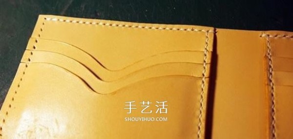 The most detailed leather art tutorial teaches you how to make a cowhide wallet step by step