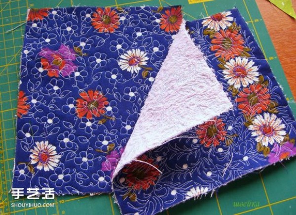 Beautiful patchwork leaf coaster DIY patchwork leaf pattern coaster