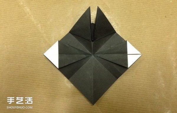 Small animal origami step-by-step diagram, using paper to fold small animals, illustrated method