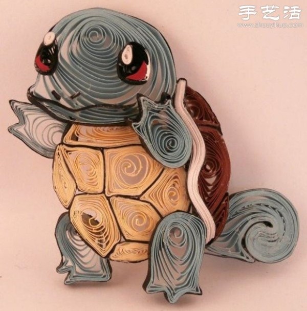 Very cute cartoon paper art