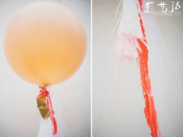 Handmade DIY wedding decoration balloons