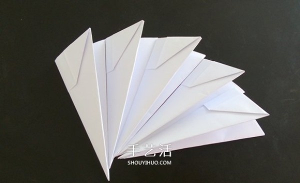 Illustration of how to fold an airplane with propeller origami propeller airplane