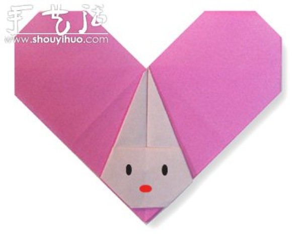 Appreciation of various "heart"-shaped origami works