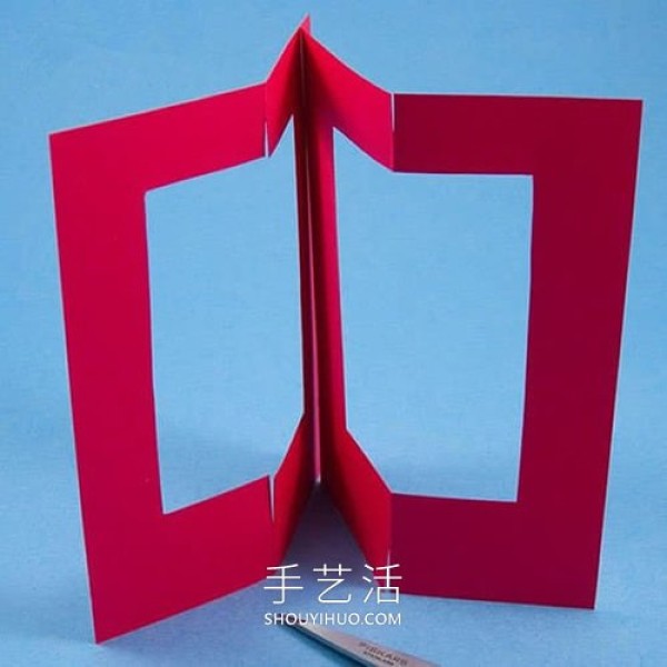 Illustrated tutorial on how to make your own creative three-dimensional birthday cards