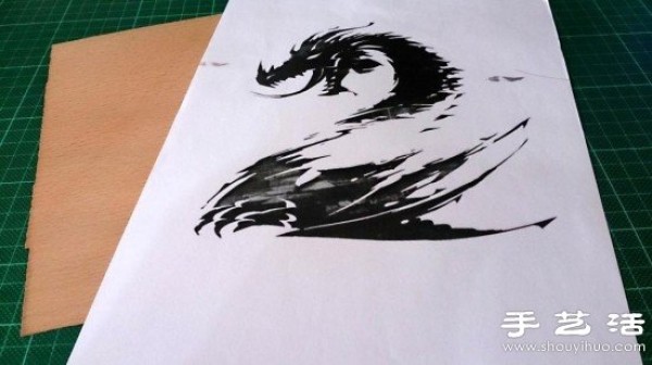 "Guild Wars 2" theme wood stickers hand-making tutorial