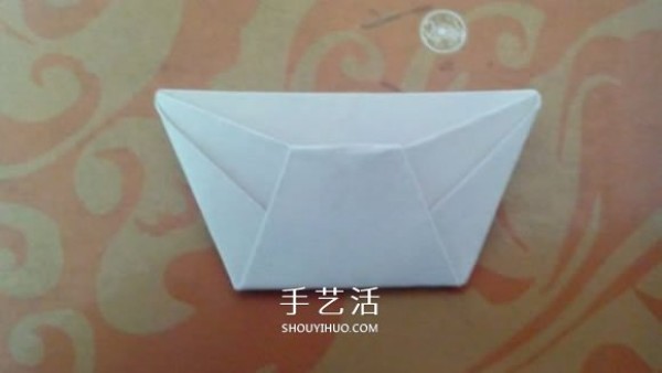 The simplest folding method of ingots illustrates how to fold paper ingots