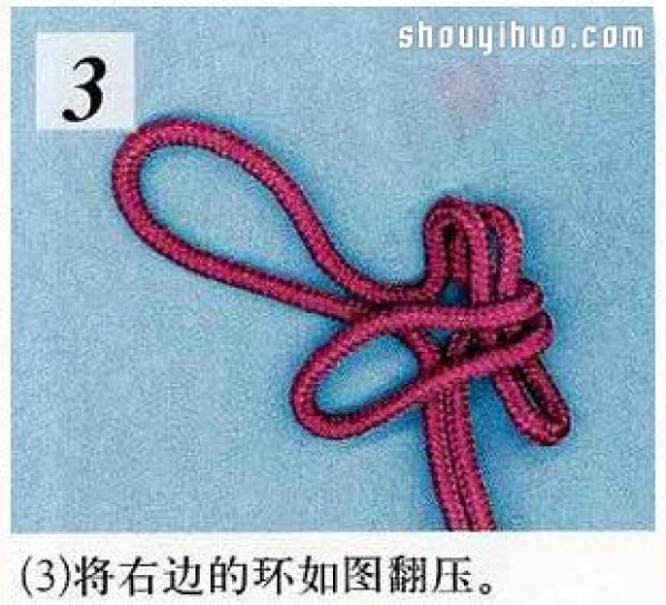 How to braid auspicious knots, how to braid auspicious knots, how to braid a graphic tutorial