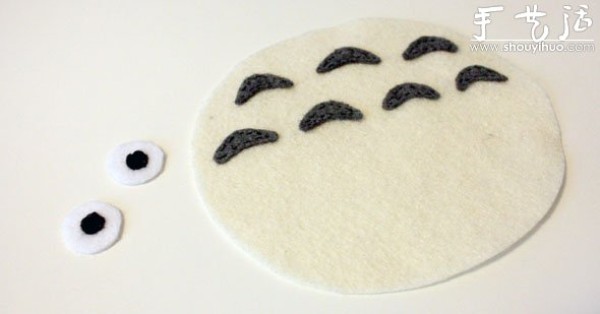 Tutorial on handmade DIY Totoro plush doll