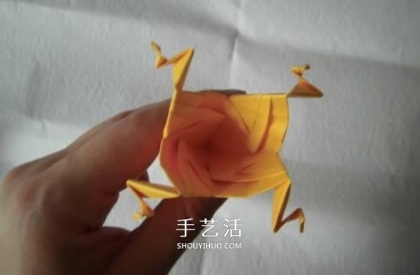 Tutorial on how to fold pearlescent conch, step by step diagram of origami conch