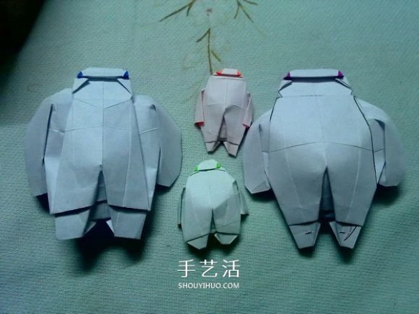 Mengshen Origami Tutorial Illustrated Steps of Folding the Cute Three-dimensional Damax