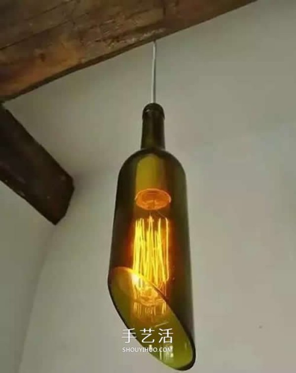 Wine bottle renovation ideas! Are you still willing to throw away household garbage? 