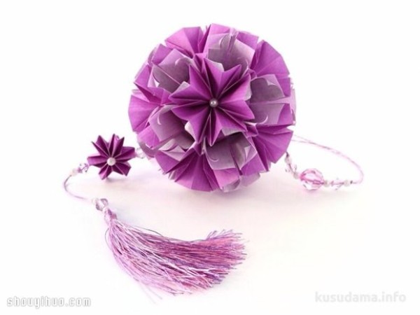 Appreciation of the beautiful handmade origami flower balls (4)