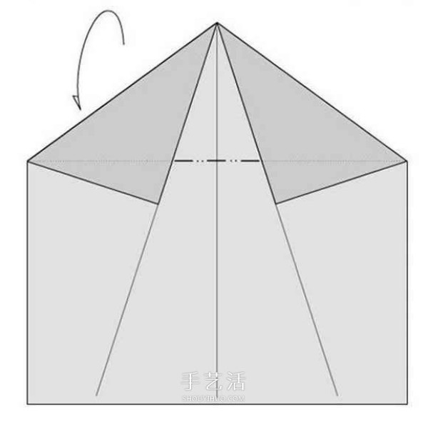 Detailed rose origami tutorial, simple folding method of five-petal rose