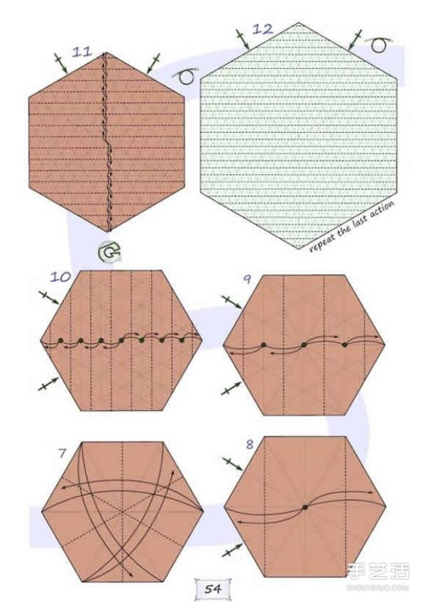 Super difficult origami turtle tutorial with illustrations of folding a realistic three-dimensional turtle