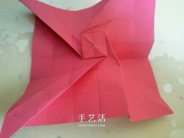 How to fold LS roses with illustrations and how to fold LS roses by hand step by step