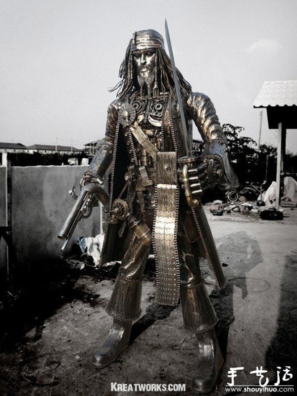 Steampunk version of Jack Sparrow