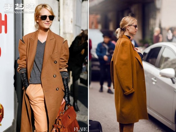 Get your caramel khaki coat ready for fall