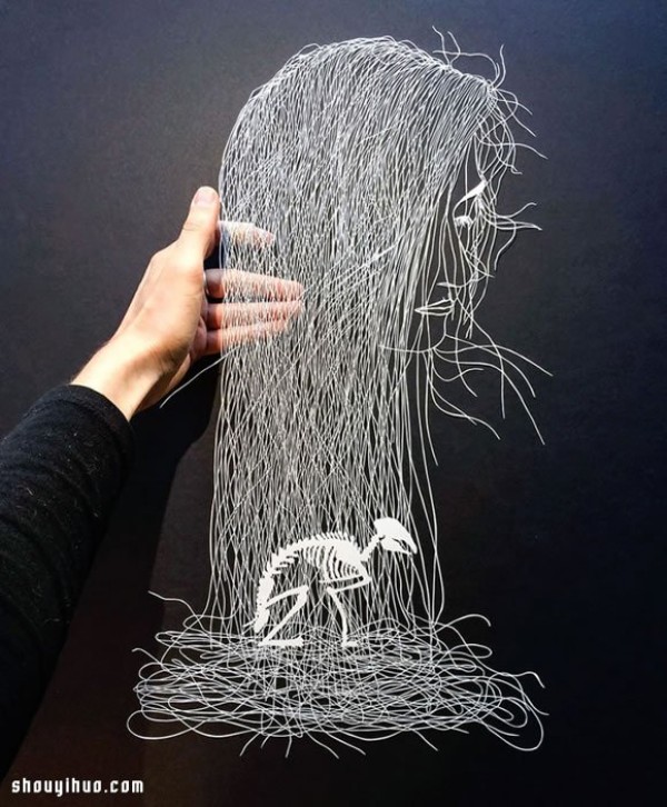 Maude Whites uncanny art of paper-cutting