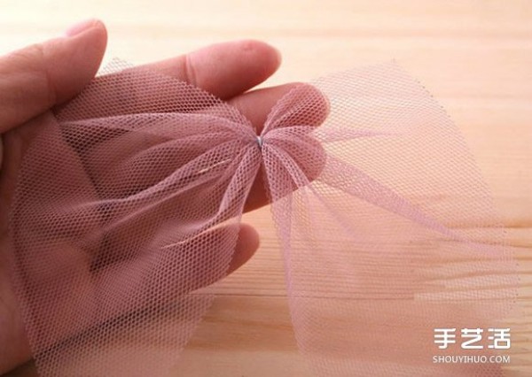 Versatile Lace Bow Hairpin Handmade DIY Illustrated Tutorial