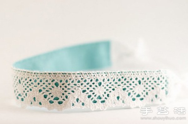 How to make a fresh lace headband