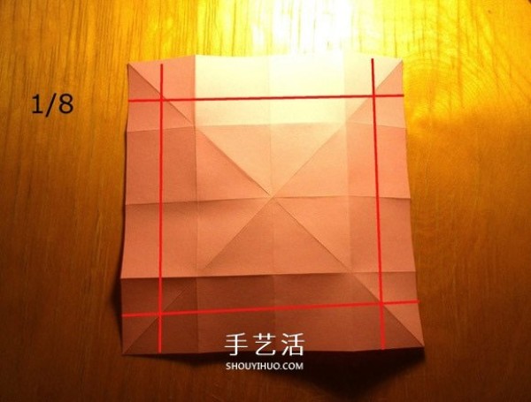 The folding method of roses is simple, easy to learn, simple and beautiful rose origami