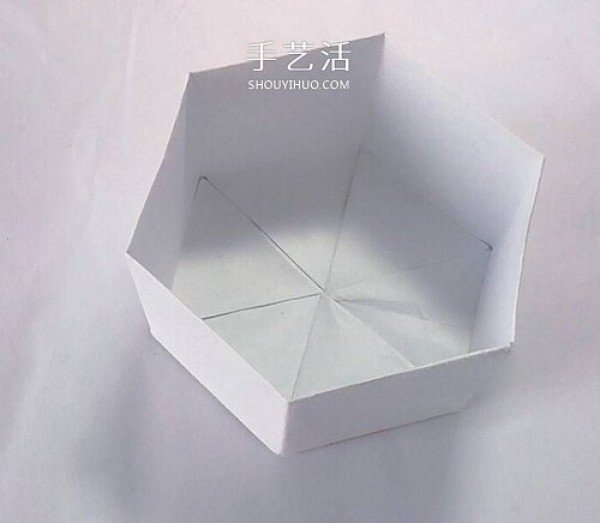 How to fold a rose lily gift box origami perfect Valentines Day packaging box