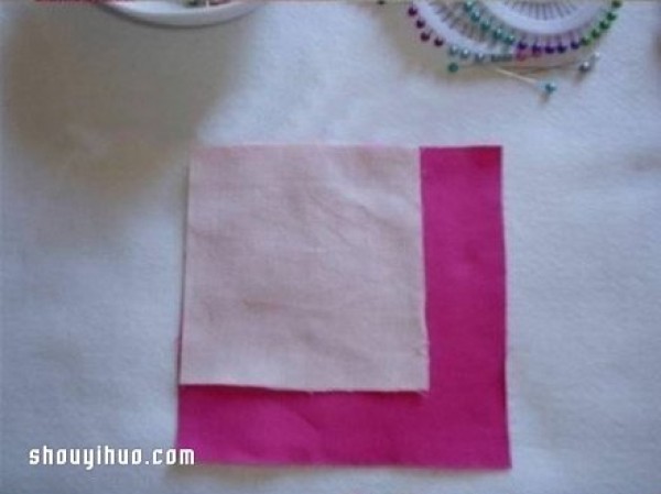 Use rag scraps to make a very protective crib and storage basket