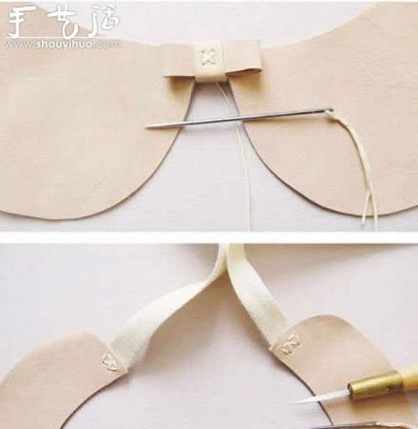 Lady-style fake collar hand-making tutorial