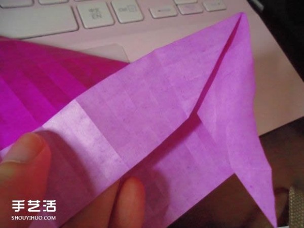 Die Lianhua Love Origami Illustration of Creative Love Origami Step by Step