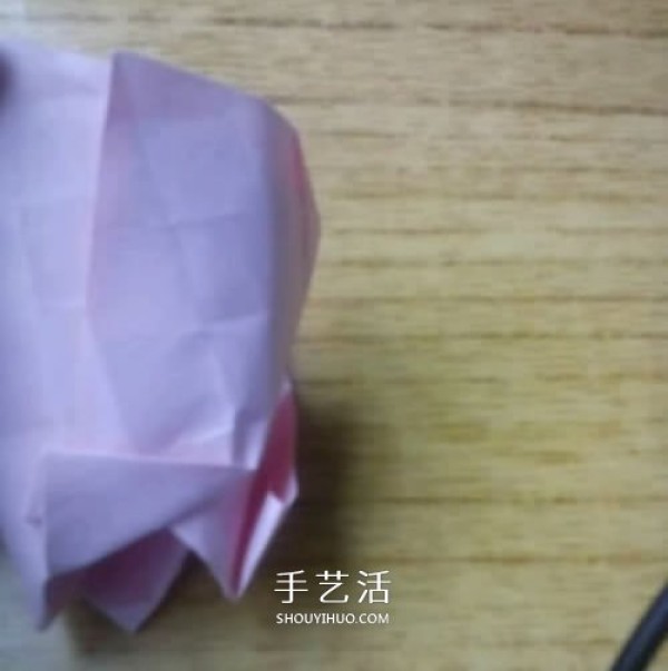 AP Rose Origami Method Illustrated How to Fold Beautiful Flower-shaped Roses