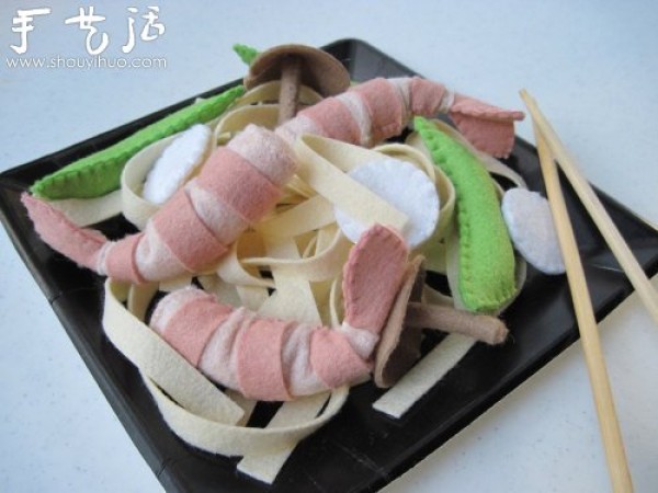 Handmade fabric DIY various exquisite snacks