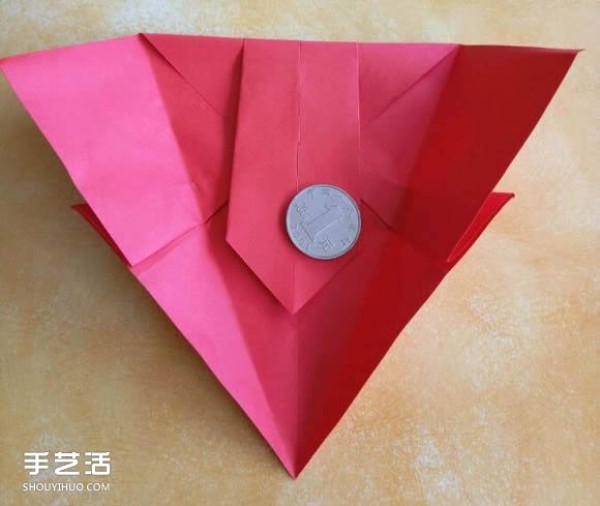 Super complex dog origami method illustrated with plastic surgery steps