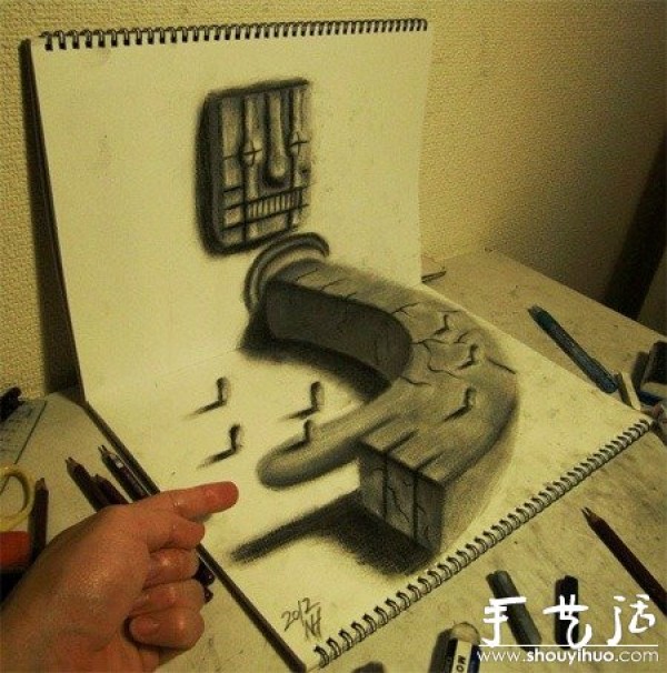 Nagai Hideyukis 3D paintings