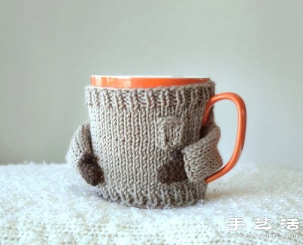 Super cute hand knitted cup covers make life so beautiful