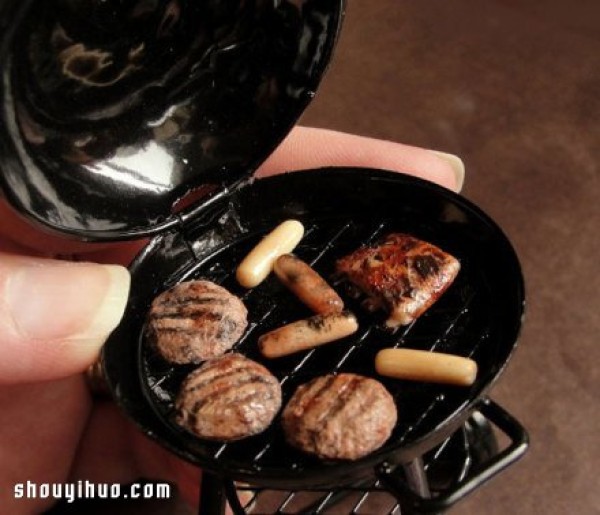 Super mini and ultra-exquisite polymer clay food model