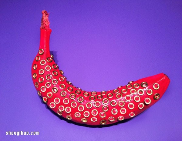 Banana Creative DIY, transform into a work of art beyond the scope of food