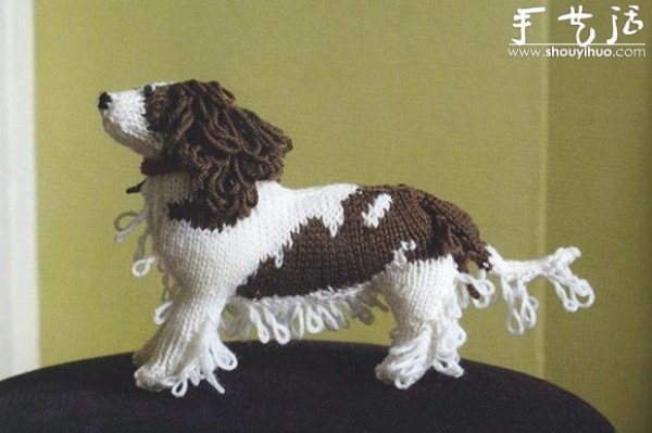 Knitted dogs, realistic and fun~