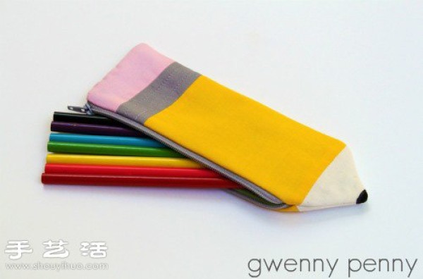 How to make a non-woven DIY pencil case with an illustrated tutorial on how to make a pencil case